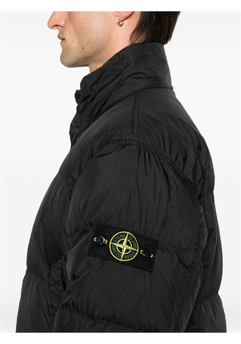 bomber crinkle reps ny uomo nero STONE ISLAND | K2S15 4100010 S0A23V0029